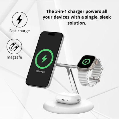 Magsafe 3 in 1 wireless charger